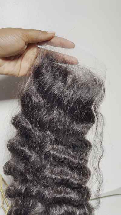 SEA Curly 5x5 Closure