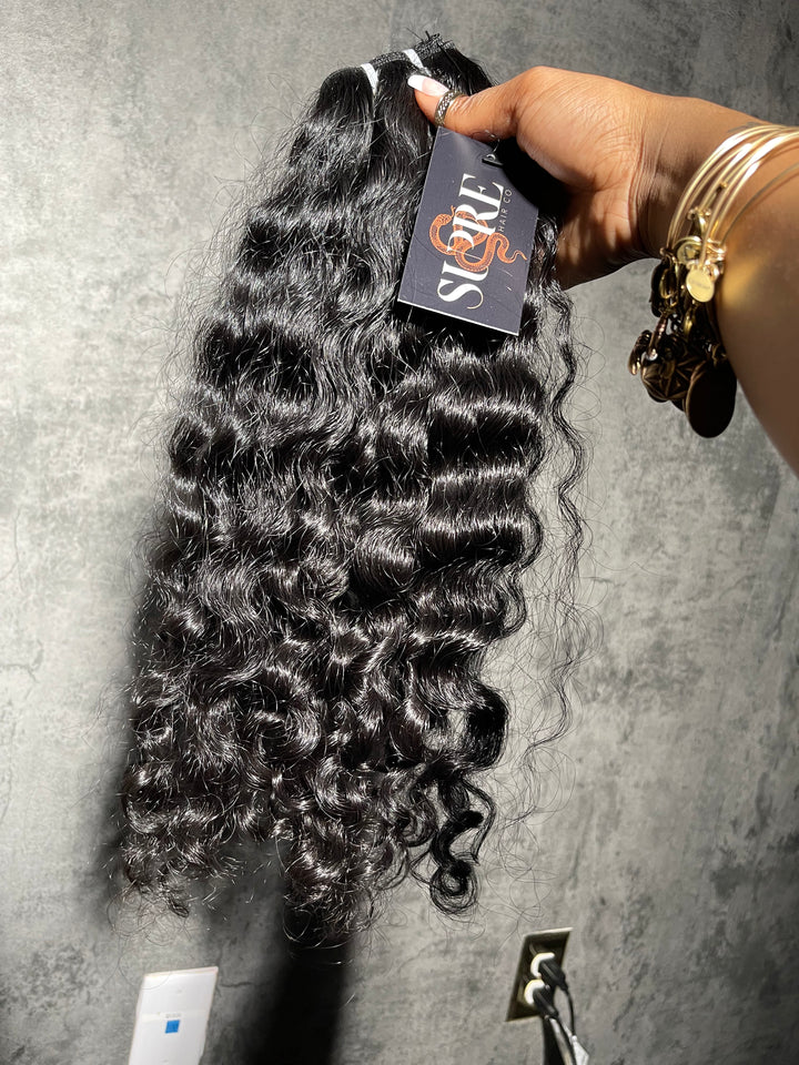 Raw Indian Curly Extensions