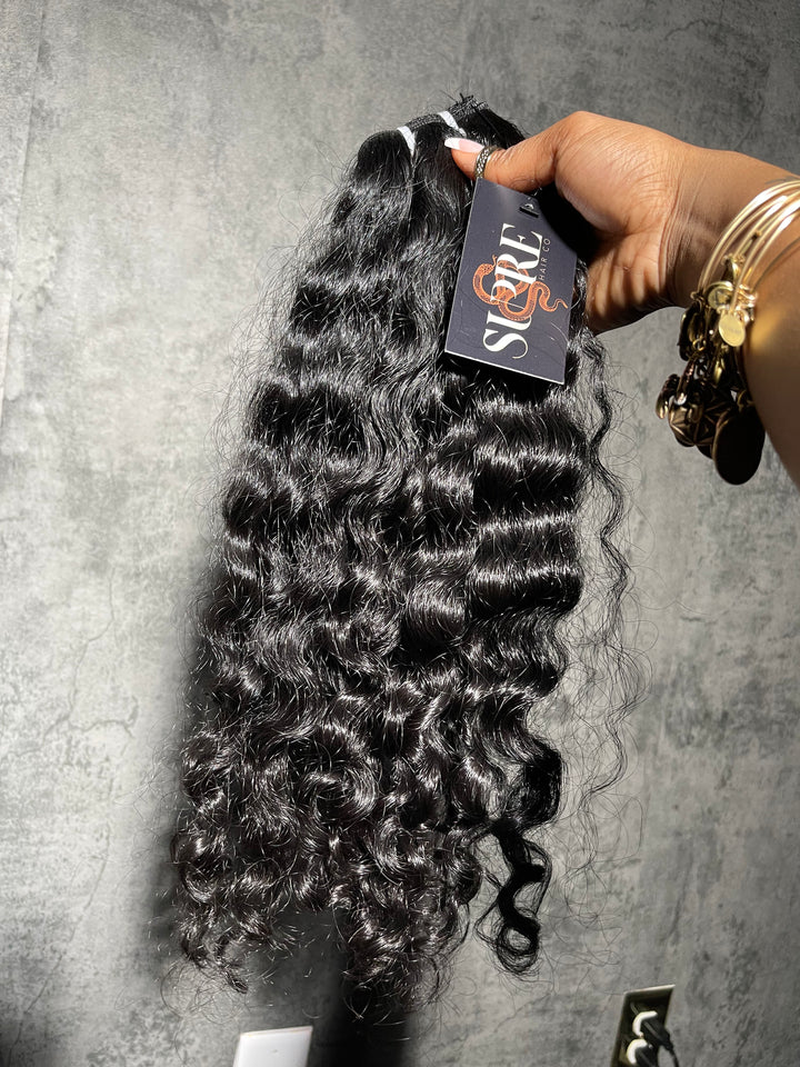 Raw Indian Curly Extensions